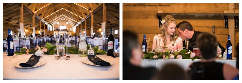 Wedding Recepton - WIllow Lane Barn