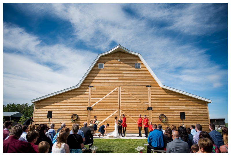 Calgary Barn Wedding