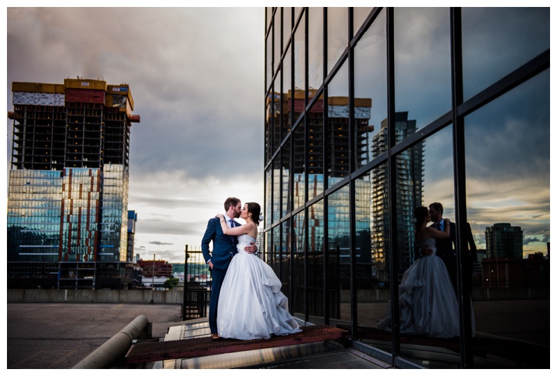 Calgary Downtown Wedding Photography