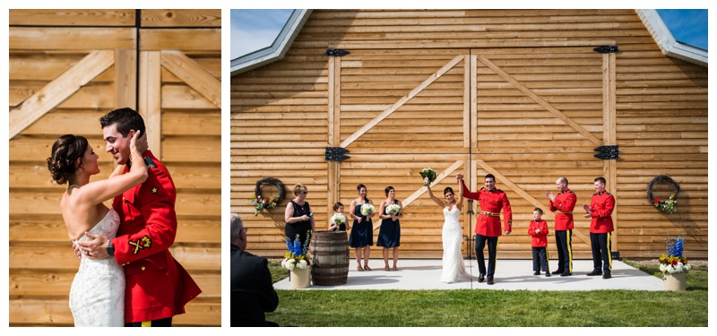 Calgary RCMP Wedding