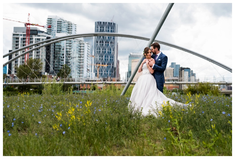 Calgary St. Patriks Island Wedding Photography