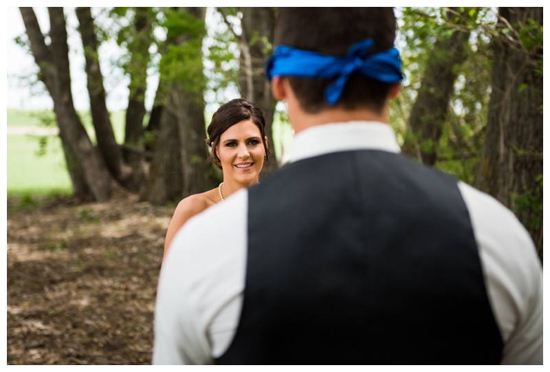 First Look Wedding Photography Calgary