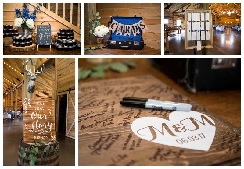 Willow Lane Barn Wedding Reception