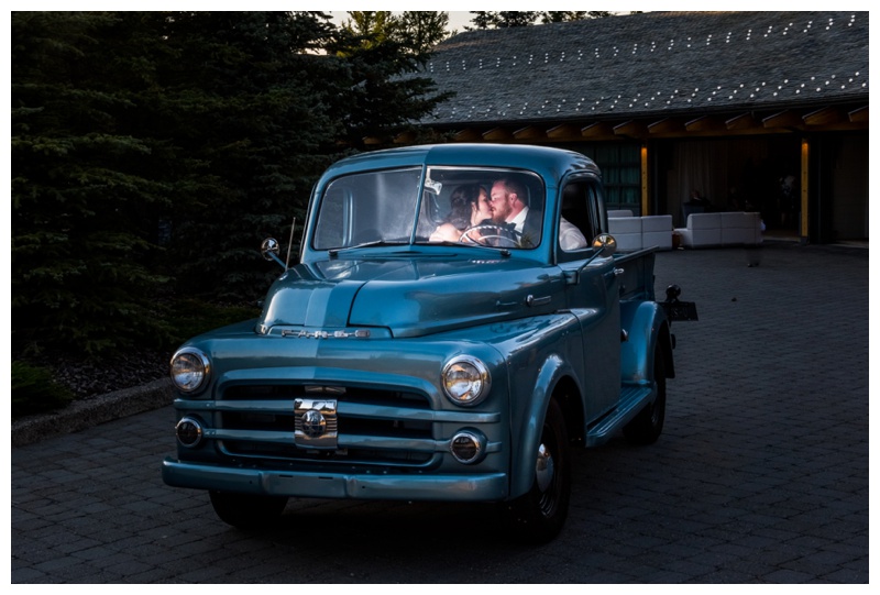 Antique Truck Wedding Photography - Calgary