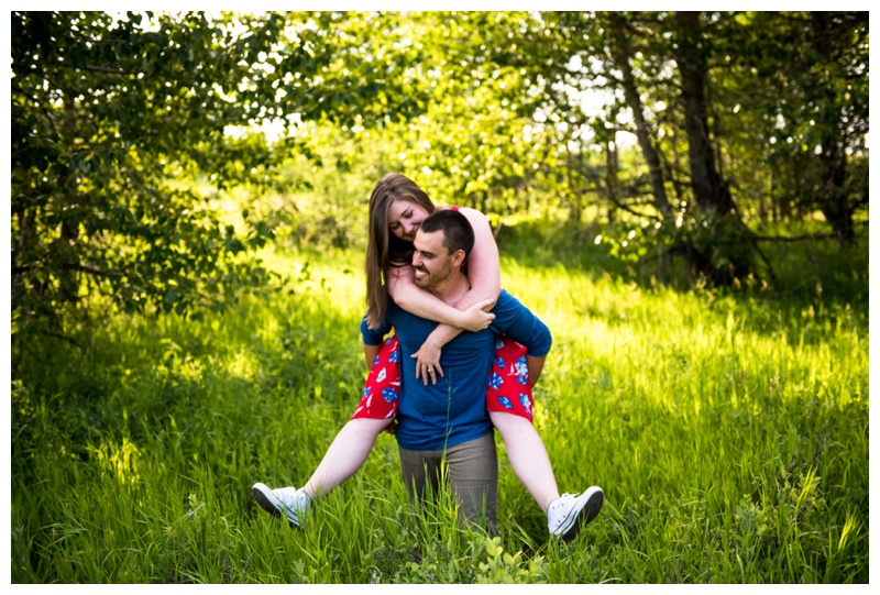 Summer Engagement Photos Calgary