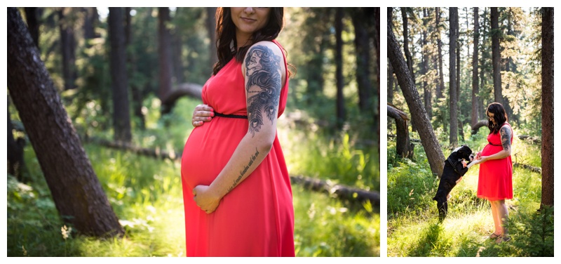 Calgary Summer Maternity Photography Session