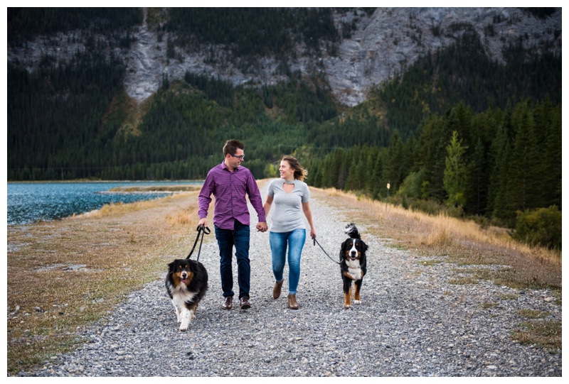 Goat Lake Couple Photography Canmore