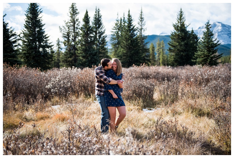 Alberta Engagement Photos Kananaskis