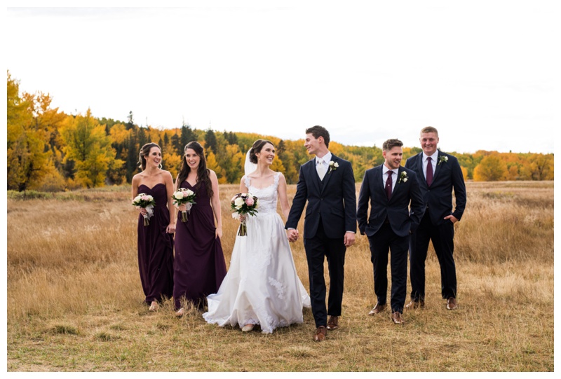 Fall Calgary Weddings - Calgary Wedding Photographer