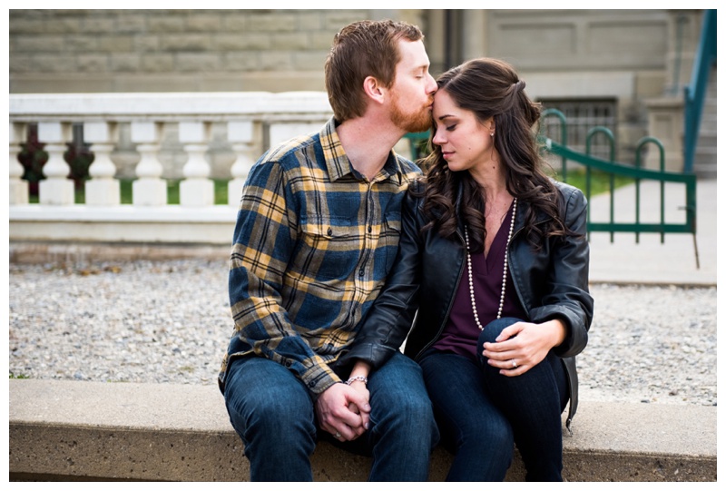 Laugheed House Engagement Photos Calary