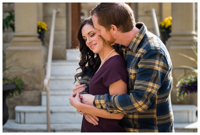 Peter Laugheed House Engagement Photography Calgary