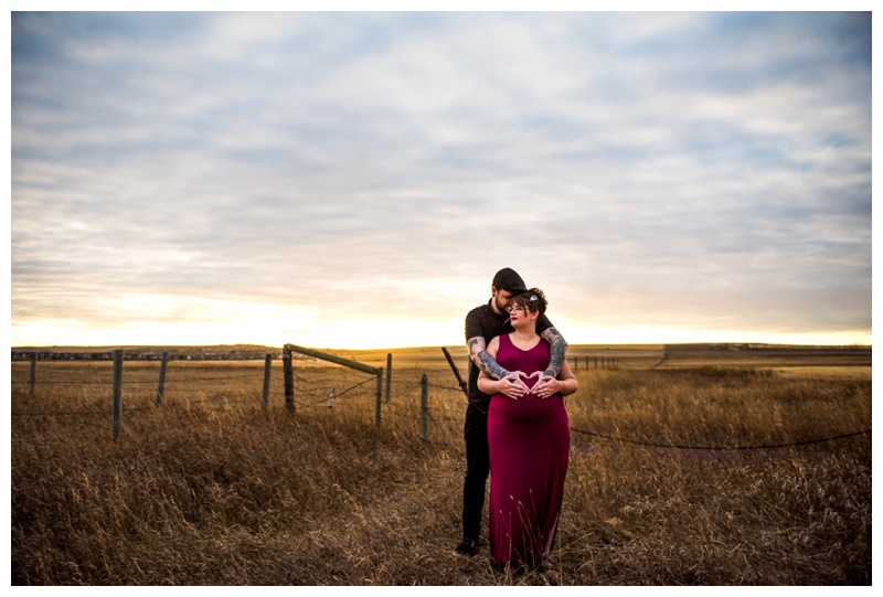 Autumn Maternity Photography Calgary