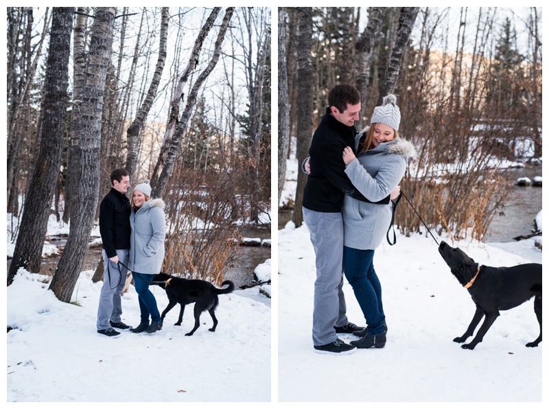 Big Hill Spring Park Couple Session Calgary