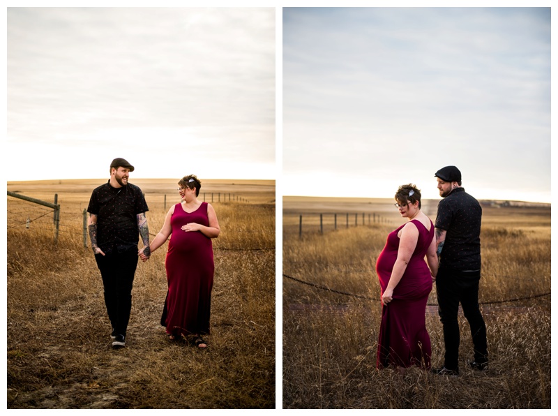 Calgary Fall Maternity Photography