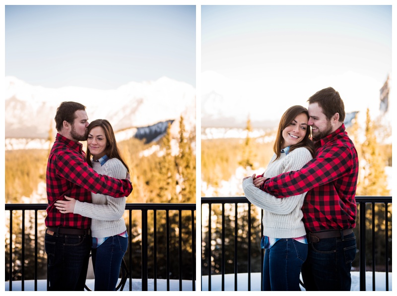 Banff Springs Hotel Engagement Session