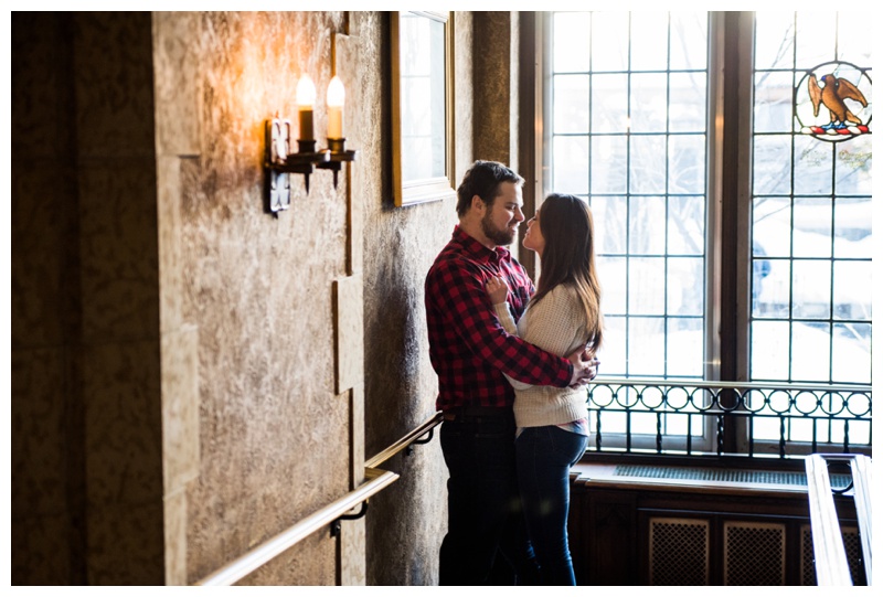 Banff Springs Hotel Engagment Photos