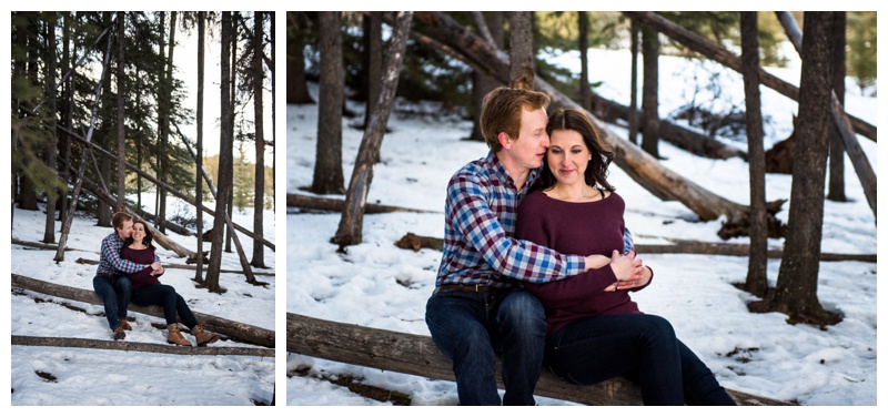 Banff Winter Engagement Session