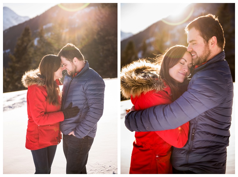 Calgary Winter Engagement Session