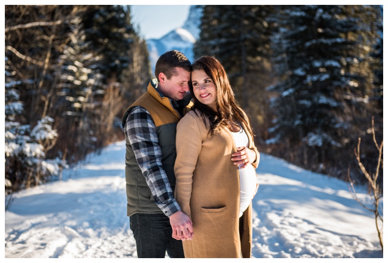 Maternity Photos Banff Alberta