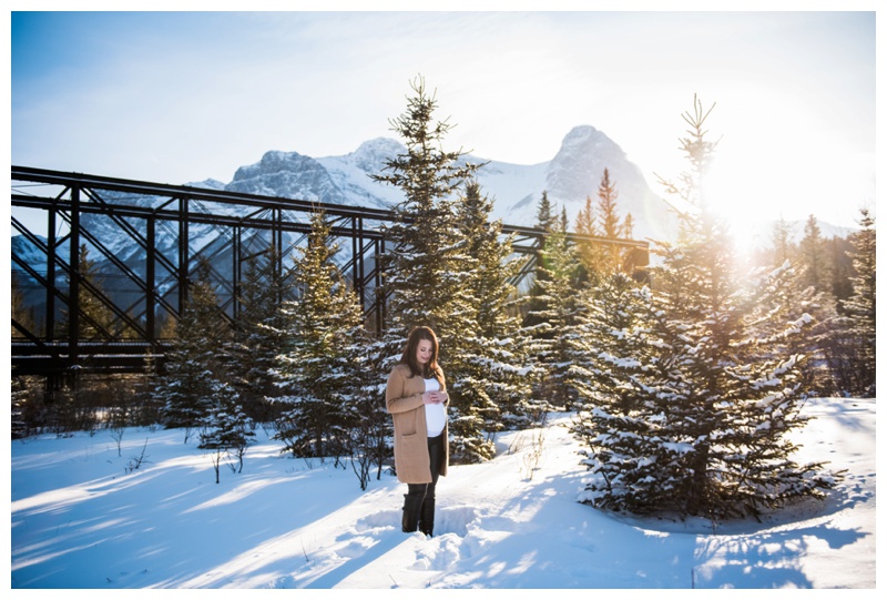 Maternity Photos Canmore Alberta