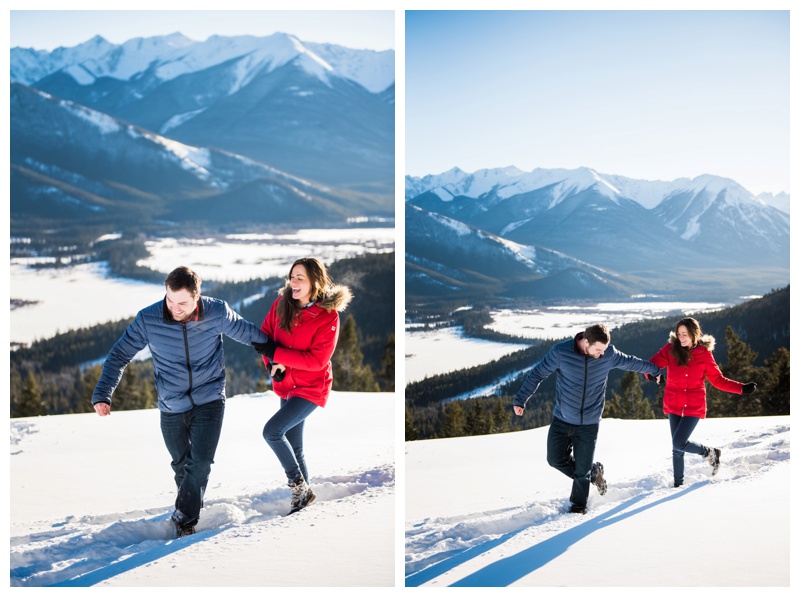 Norquay Engagement Session - Banff Alberta