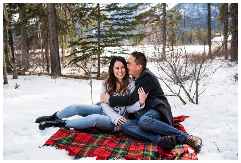 Canmore Engagement Photography