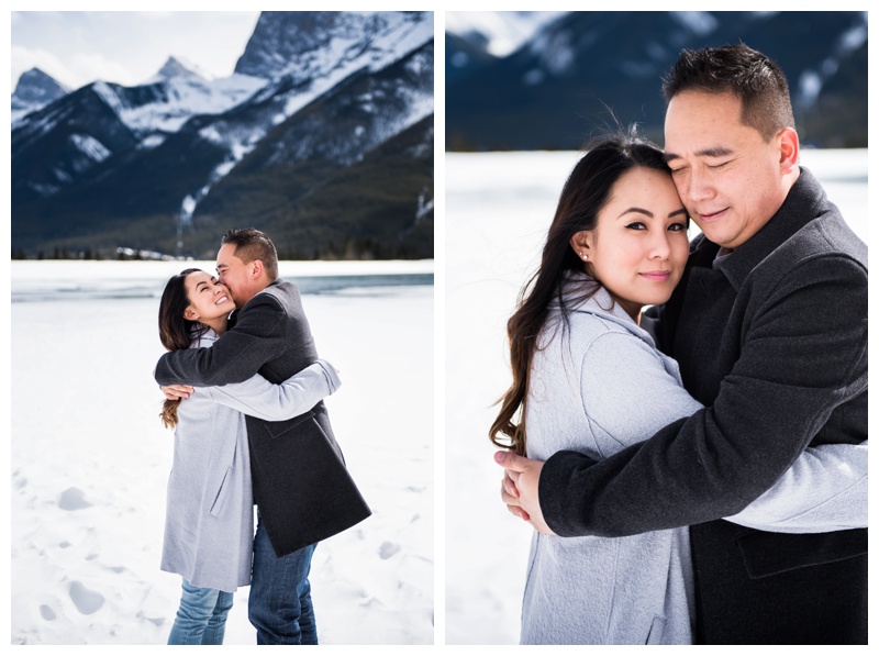 Rundleview Park Canmore Engagement Photos