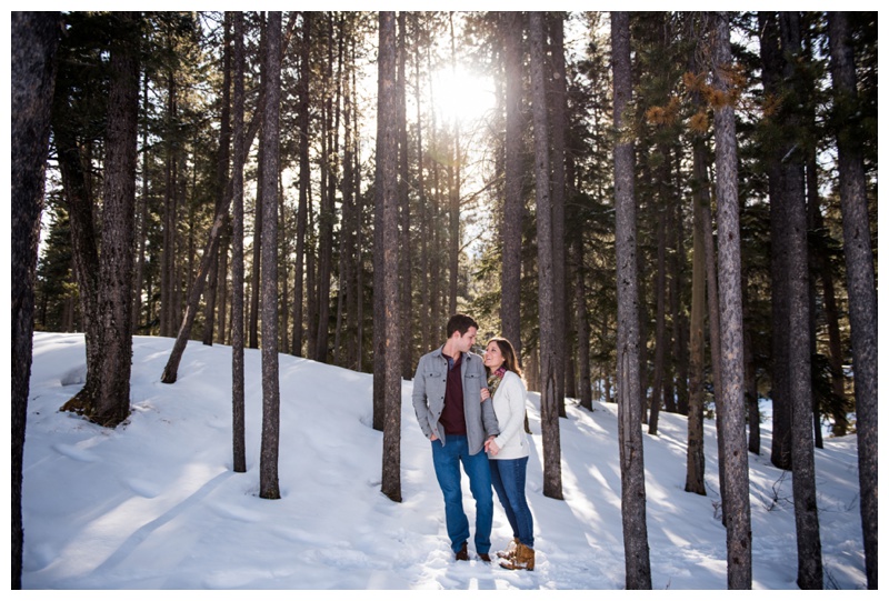 Banff Alberta Engagement Photographer