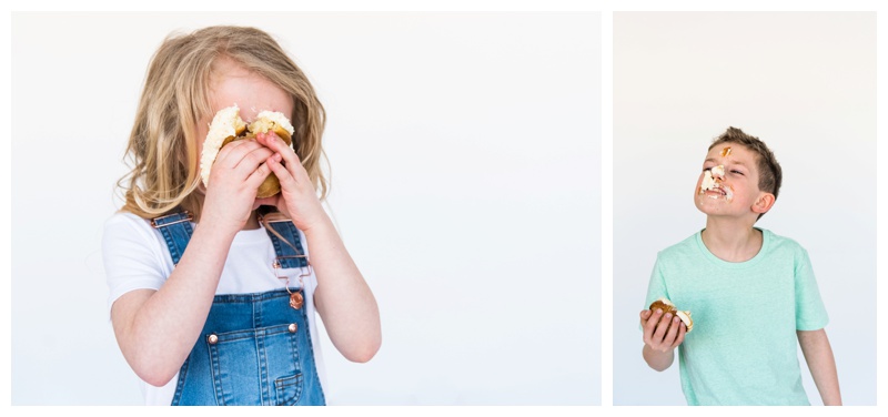 Cake Fight Family Session Calgary