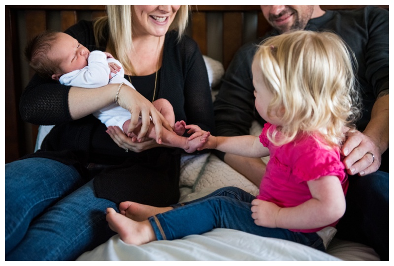 Family Newborn Photography Calgary