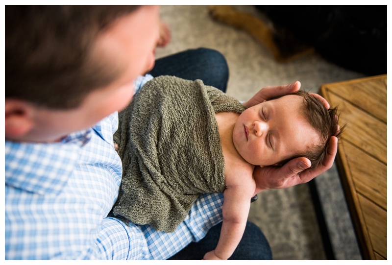 Bridgeland In Home Newborn Session Calgary