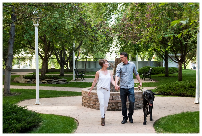 Calgary Cherry Blossom Couple Session