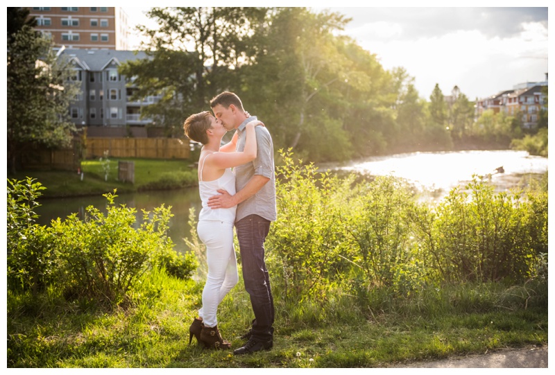 Calgary Downtown Engagement Photos