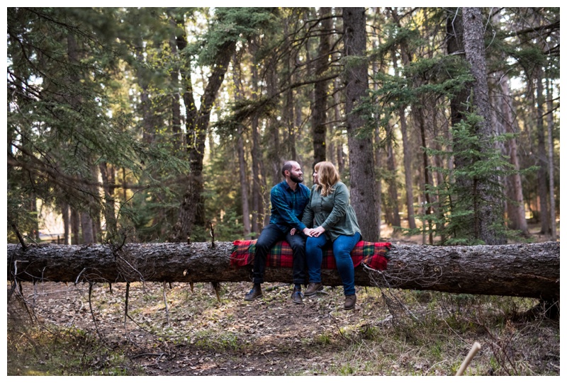 Forest Engagement Photos Calgary