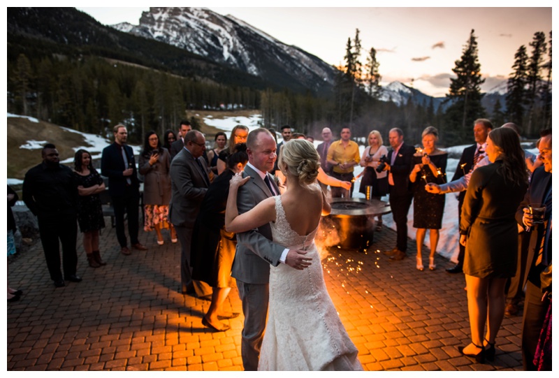 Rocky Mountain Wedding Canmore - First Dance