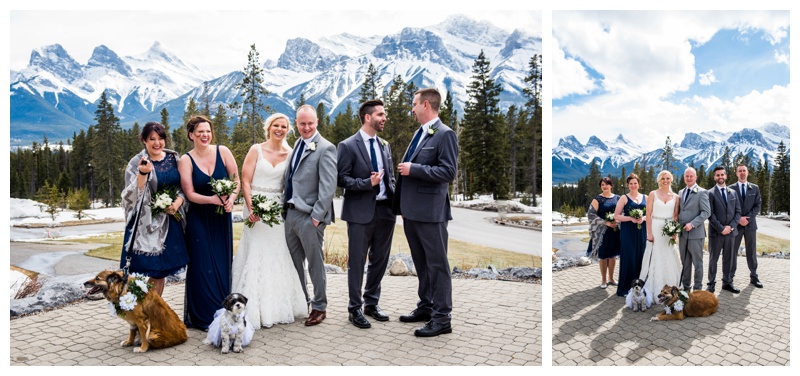 SIlvertip Wedding - Canmore Alberta