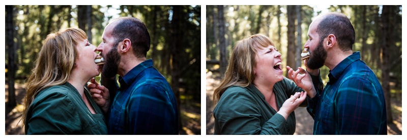 S'more Themed Engagement Photos