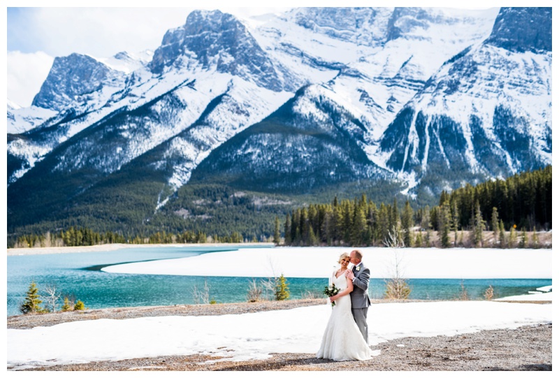Spring Wedding Canmore Alberta