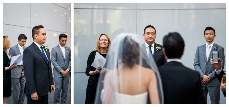 Calgary Downtown Wedding Ceremony - Brookfield Place