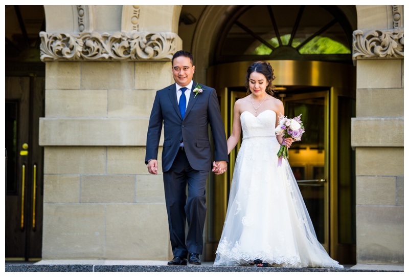 Calgary Downtown Wedding Photos