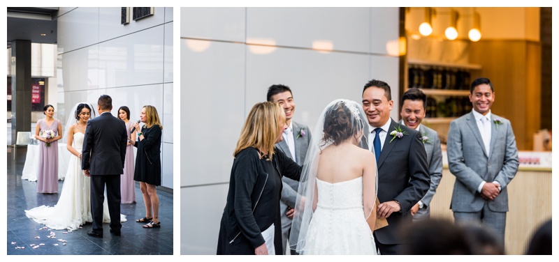 Calgary Wedding Ceremony - Brookfield Place