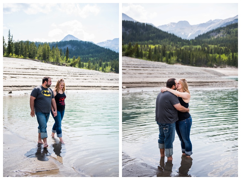 Canmore Lake Wedding Photographer