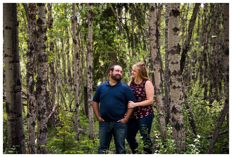 Engagement Photography Barrier Lake Kananaskis