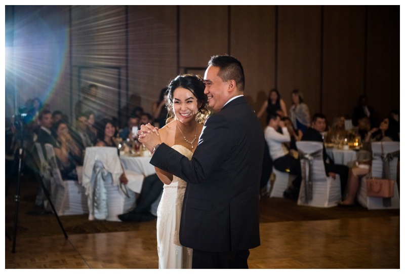 First Dance Wedding Photos - Calgary Hyatt Wedding