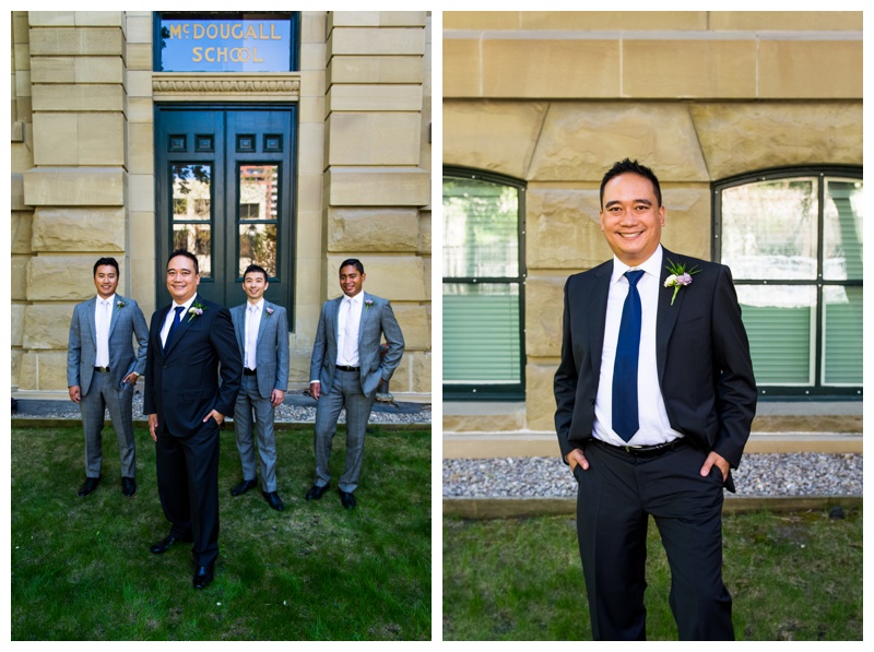 Groomsmen Photos- Calgary Wedding Photographer