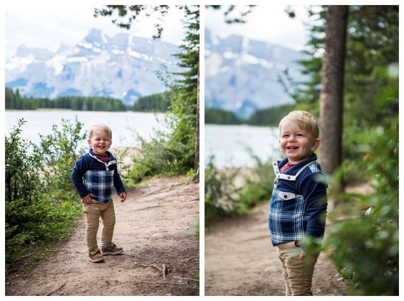 Rocky Mountain Family Photographer - Two Jack Lake Banff.jpg