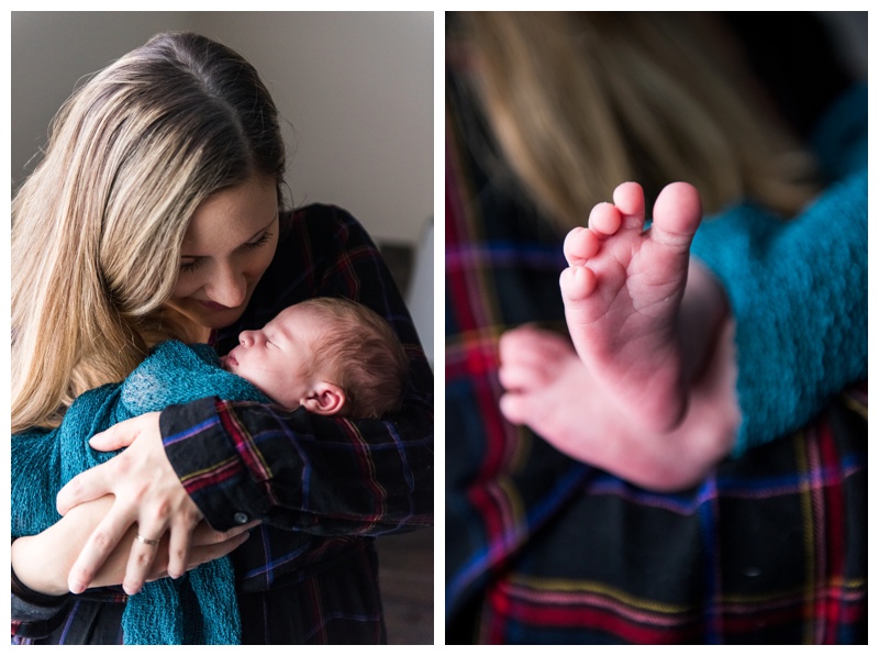 Cochrane At Home Lifestyle Newborn Session