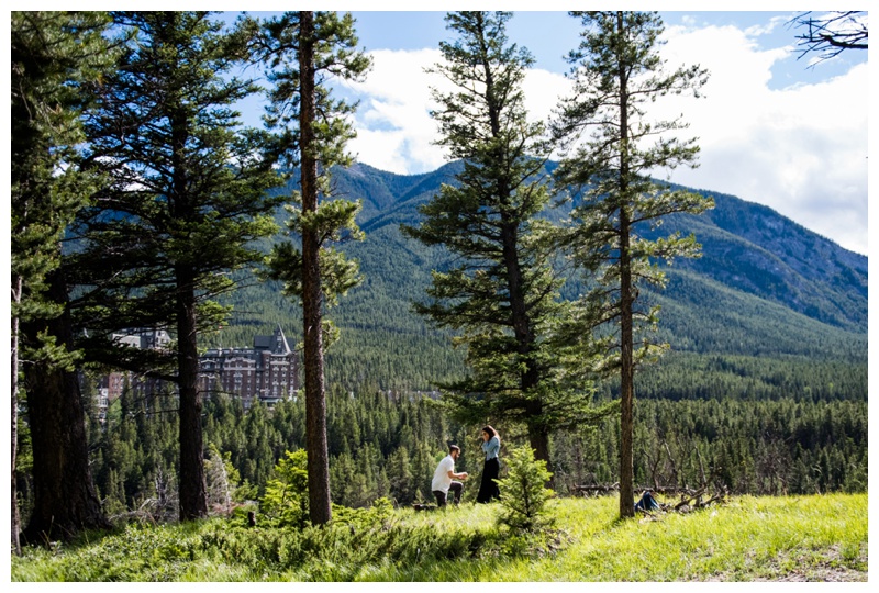 Banff Proposal - Banff Photographer