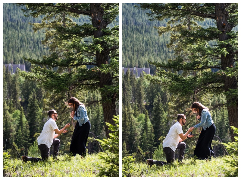 Banff Proposal Photography