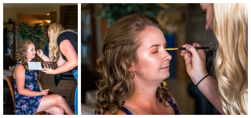 Bridal Getting Ready Images Calgary